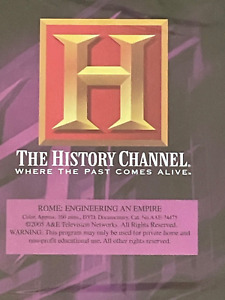 New! Sealed!The History Channel - Past Comes Alive - Rome: Engineering An Empire