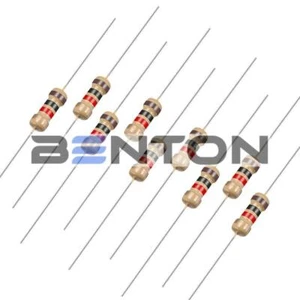 1000 Ohm 5% Tolerance 1 k Ω 1/4W 0.25 Watt Carbon Film Resistor 10 pcs~100 pcs - Picture 1 of 7
