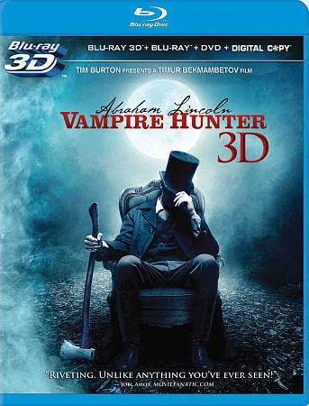 Abraham Lincoln: Vampire Hunter (Blu-ray/DVD, 2012, 3-Disc Set, Includes Digita… Foto 1 de 1