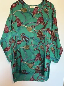 90er Vintage Victoria's Secret Nachthemd 100% Seide Gold Label Romantisch - Bild 1 von 4