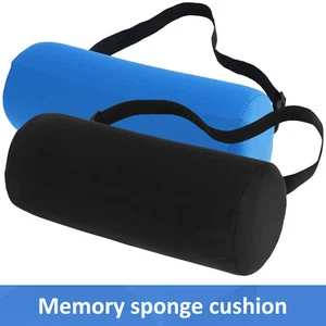 Lumbar Roll Pillow for Lower Back Lumbar Support Pillow Memory Foam Roll·- - Picture 1 of 14