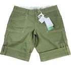 Aventura Womens Arden V2 Shorts Stretch Classic Rise Relaxed Fit Olivine 10 New