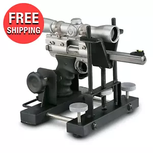 Adjustable Pistol Handgun Sighting Bench Rest Sight 5 Shots Target Practice NEW - Picture 1 of 4