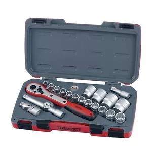 Teng T1221 Socket Set of 21 Metric 1/2in Drive - Picture 1 of 1