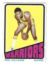 1972 TOPPS #123 RON  WILLIAMS NM/MT -  HIGH GRADE CARD !!!!!