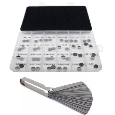 Kit de cuñas de válvula de motocicleta CRF250R CRF450R 9,48 mm + medidor de cuchilla para Honda Foto 1 de 4