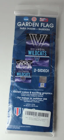 Villanova Wildcats 12.5” x 18” NCAA Garden Flag NEW Cover