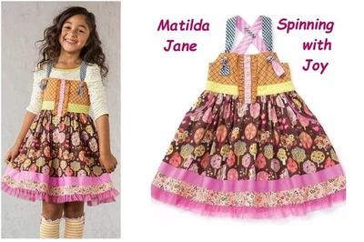 NUEVO CON ETIQUETAS VESTIDO MATILDA JANE 2 Make Believe SPINNING WITH JOY KNOT  Foto 1 de 4