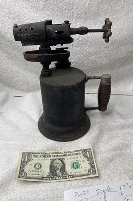 ANTIGUO SOPLETE DE LATÓN ORIGINAL VINTAGE CLAYTON AND LAMBERT MFG Co. Foto 1 de 4