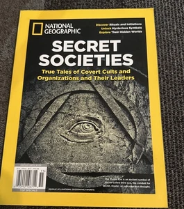 Secret Societies ~ NATIONAL GEOGRAPHIC Magazine 2023 ~ Covert Cults And Leaders - Picture 1 of 2