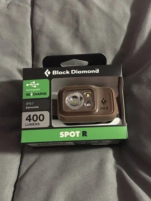 BLACK DIAMOND "Spot R" Rechargeable Headlamp Bordeaux 400 Lumens - Image 1 of 4