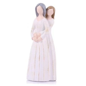 Resin Mother Daughter Figurines, Meaningful Gifts for Mom Daughter, Mom - Picture 1 of 7