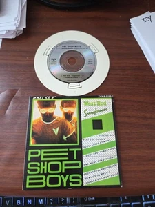 #324 Pet Shop Boys: West End / Sunglasses Maxi 3" CD Rare Import synth pop - EX - Picture 1 of 2