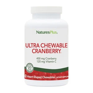 Natures Plus Ultra Chewable Cranberry Love Berries - 400 mg, 180 Vegetarian -... - Picture 1 of 6