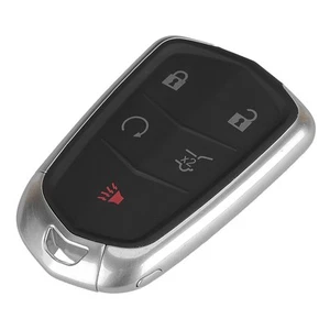 Funda Carcasa Llavero Mando a Distancia con 5 Botones Apto para Cadillac ATS CTS XTS 2014-2019 Nueva - Imagen 1 de 5