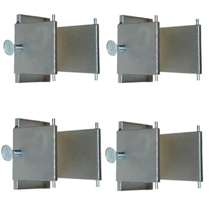 4PC DORI BLOCK LONG SIDED FOR 50MM BRICK PROFILES CLAMP 4 X PINS FOR BRICK LINE - Picture 1 of 4