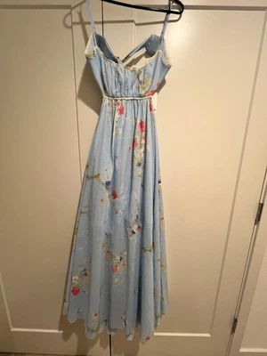 NWT Zimmermann  Lucky Picnic Floral Linen Maxi Dress AU 0, US 4 - Image 1 of 4