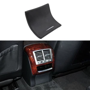 Black Rear Console Cigar Lighter Power Socket Trim Cover For Benz W221 S 2009-13 - Picture 1 of 5