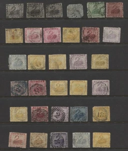 WESTERN AUSTRALIA - COLLECTION OF "SWANS" FROM 1854 1d (X 3) ETC. HIGH CAT. VAL - Picture 1 of 1