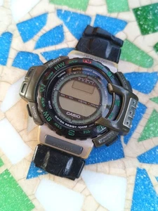 Vintage LCD Digital Watch Casio PRT-40 - Foto 1 di 2