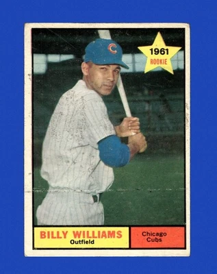 1961 Topps Set-Break #141 Billy Williams en muy buen estado-en muy buen estado *GMCARDS* Foto 1 de 2
