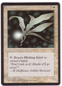 MTG • Spirito Intermittente Blinking Spirit • ICE AGES IA CARTA RARA NM - Picture 1 of 1