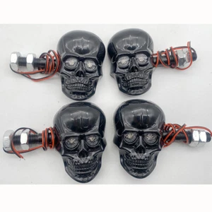 4pcs Motorcycle LED Turn Signal For Harley-Davidson Sportster XL1200 XL883 XLH - Bild 1 von 6