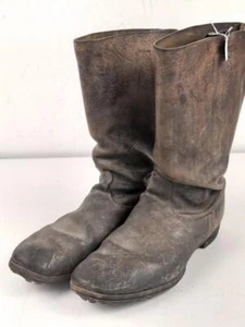 Paar Stiefel für Mannschaften der Wehrmacht. Nicht gereinigt, Sohlenlänge 30,5cm - Bild 1 von 12