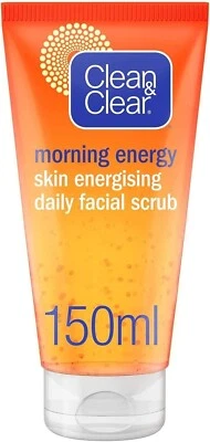 Clean & Clear Daily Face Scrub Morning Energy Skin Energising | 150ml Free Shipp - Image 1 of 4