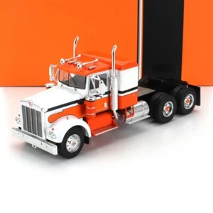 Camión tractor Kenworth W925 1970 3 Assi naranja blanco escala 1:43 - Imagen 1 de 6