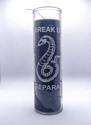 Break Up Black Snake 7 day candle Veladora Para Separar Voodoo Spiritual