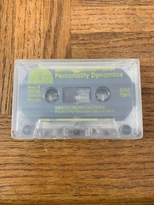 Subliminal Personality Dynamics Cassette - Picture 1 of 2