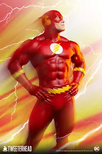 TWEETERHEAD DC Comics The Flash Barry Allen ⅙ Scale Maquette Statue Figure NEW - Picture 1 of 11