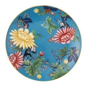 Wedgwood Wanderlust Sapphire Garden Plate Dish 20cm Wedding Gift Blue Japan New - Picture 1 of 4