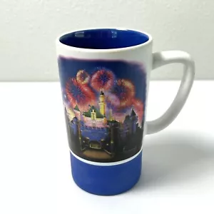 Disney Disneyland Resort Coffee Mug Tea Cup Removable Silicone Castle Tall - Picture 1 of 9