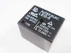 Relé 5V 1xUM 240V 10A 24V 10A RAYEX ELEC LEG-5 #12-40 - Imagen 1 de 10
