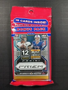 Panini Prizm 2021 NFL Football Blaster paquete de violonchelo sellado de fábrica 3 RWB. - Imagen 1 de 2