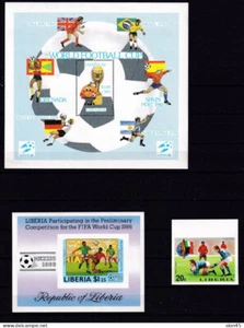 Worldwide Spain/Liberia MNH World cup 15516 - Picture 1 of 1