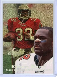 Vetrina Flair 1997 calcio ERRICT RHETT fila 0 posti 42 BUCCANEERS - Foto 1 di 2