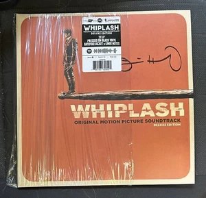 Whiplash Deluxe movie soundtrack **SIGNED COVER** Justin Hurwitz vinyl record - Picture 1 of 1