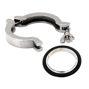 KF-40 Flügelmutterklemme & O-Ring, (Klemme + Bohrung) Aluminium - Bild 1 von 1
