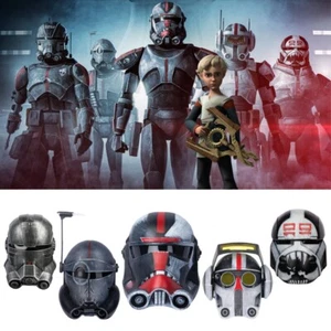 The Bad Batch Helmet Tech Hunter Chrosshair Echo Wrecker Resin Replica Star Wars - Picture 1 of 51