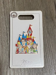 Disney World FL Toy Story Schloss Pin NEU OG Karton Woody Buzz Jessie Bullseye - Bild 1 von 2