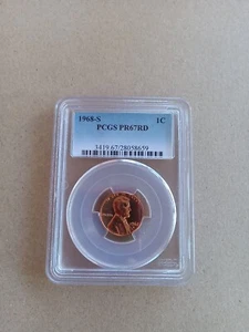 1968 S Pcgs PR67 RED - Picture 1 of 2