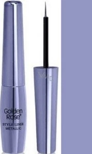 GOLDEN ROSE Eyeliner Estilo Metálico 05 Purple Pinceles Flexible Y Finos - Imagen 1 de 2