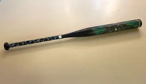 MIKEN NRG 34" 27 Oz HOT 1 Piece ASA USSSA Dual Stamp Softball Bat NEW Lizardskin - Picture 1 of 4
