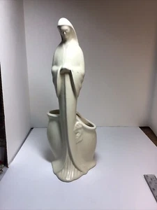 "Estatua de colección MUY RARA María rezando con las manos dobladas. 16,5"" Haeger" - Imagen 1 de 11