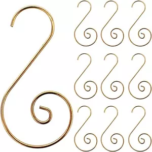 120PCS Christmas Ornament Hooks Christmas Tree SHooks Ornament Hanger Metal Wir - Picture 1 of 3