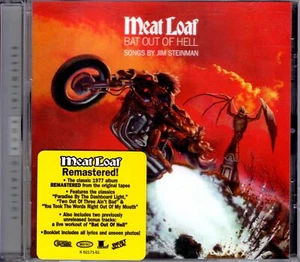 Meat Loaf Bat Out Of Hell Remastered 2001 CD Album Classic Hard Rock & Roll - Picture 1 of 2