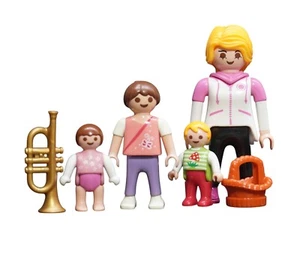 Playmobil Figur Frau mit Babys Baby Kindergärtnerin Erzieherin Kindergarten - Bild 1 von 1